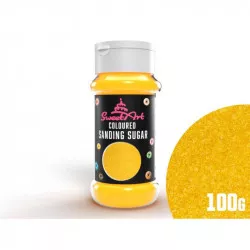 SweetArt Dekorationszucker gelb (100 g)