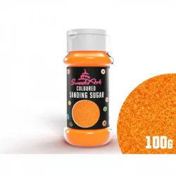 SweetArt Dekorationszucker orange (100 g)