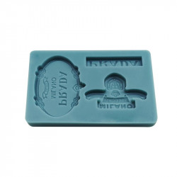 Silikon-Form Prada 10x7 cm