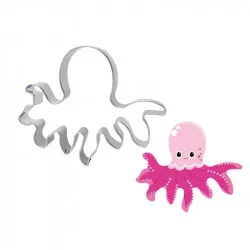 Ausstecher für Plätzchen Tintenfisch 10x9 cm
