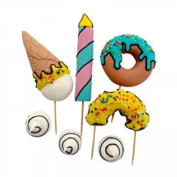 Deko-Stäbchen für Kuchenverzierung