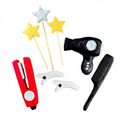 Zuckerdekoration Haarschneideset