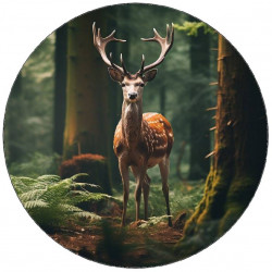 essbares Reispapier Hirsch 19,5 cm