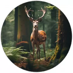 essbares Reispapier Hirsch 19,5 cm