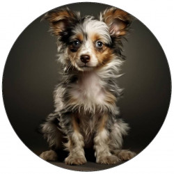 Essbares Papier Border Collie Welpe 19,5 cm