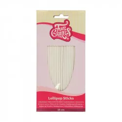 Zahnatky für Lutscherstengel 15 cm 50 Stück