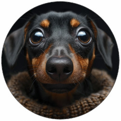 Essbares Papier Dackel 19,5 cm