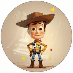 Essbares Papier Toy Story Woody 19,5 cm