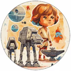 essbares Papier Star Wars 19,5 cm