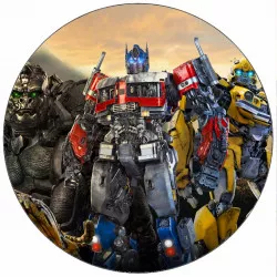 essbares Papier Transformers Team 19,5 cm
