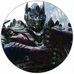 Essbares Papier Transformer Barricade 19,5 cm