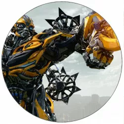 Essbares Transformers-Papier in Aktion 19,5 cm