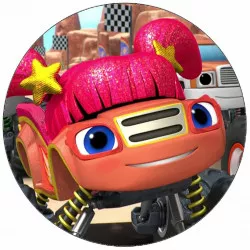 Essbares Papier Flammechen und Sparkle 19,5 cm