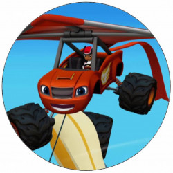 Essbares Papier Flamme Kit 19,5 cm