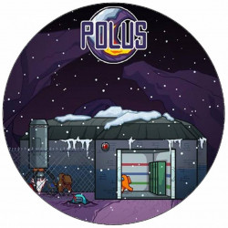 Essbares Papier Among Us Nordpol 19,5 cm