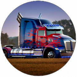 Essbares Papier LKW Optimus Prime 19,5 cm