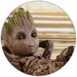 Essbares Papier Groot Coolio 19,5 cm