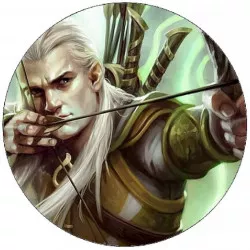 Essbares Papier Herr der Ringe Legolas Illustrationen 19,5 cm