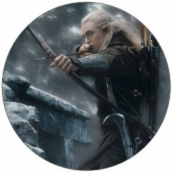 Essbares Papier Die Herr der Ringe Legolas im Sturm 19,5 cm