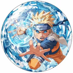 Essbares Papier Naruto 19,5 cm