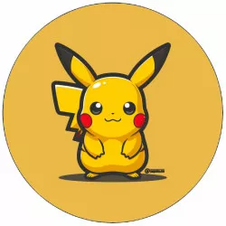 essbares Papier Pikachu 19,5 cm