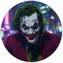 Essbares Papier Joker in der Stadt 19,5 cm
