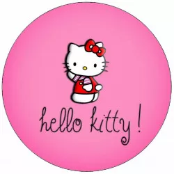 Essbares Papier Hello Kitty, das wangs, 19,5 cm