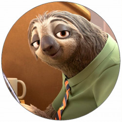 Essbares Papier Flash aus Zootropolis 19,5 cm