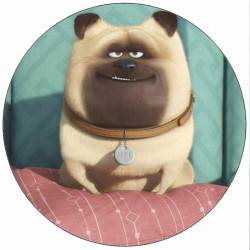 Essbares Papier Geheimes Leben der Haustiere Mel 19,5 cm