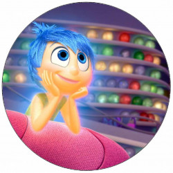 Essbares Papier In Kopf Freude 19,5 cm