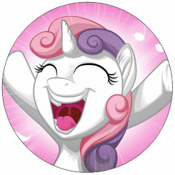 Essbares Papier My Little Pony Bella 19,5 cm