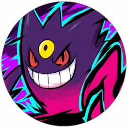 Essbares Papier Pokémon Haunter 19,5 cm