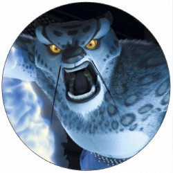 Essbares Kung-Fu-Panda-Tiger-Papier 19,5 cm