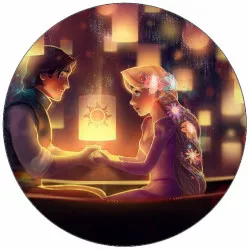 ESSbarer Papier Locika und Evžen auf dem Boot 19,5 cm