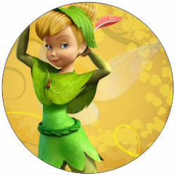Essbares Papier Fee Tinker Bell wie Peter Pan 19,5 cm