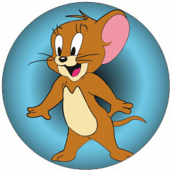 Essbares Papier Maus Jerry 19,5 cm