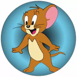 Essbares Papier Maus Jerry 19,5 cm