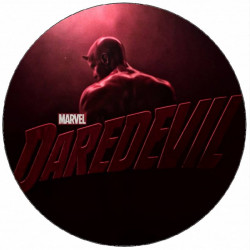 Essbares Papier Daredevil-Logo 19,5 cm