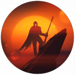 Essbares Papier Mandalorian JoeJazz 19,5 cm