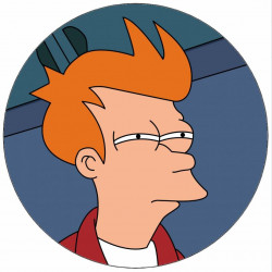 Essbares Papier Futurama Fry 19,5 cm