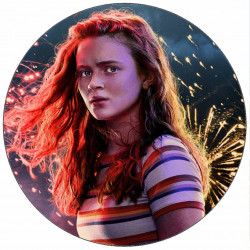 Essbares Papier Stranger Thinks Sadie und Feuerwerk 19,5 cm