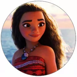 Essbares Papier Mutige Vaiana 19,5 cm