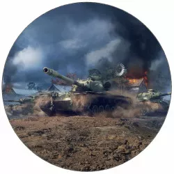 Essbares Papier World of Tank T110E5 19,5 cm