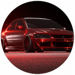 essbares Papier Need for Speed Mitsubischi Lancer Evo 19,5 cm