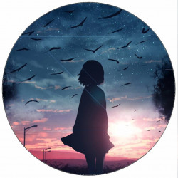 Essbarer Papier Fantasy Bild Sonne 19,5 cm