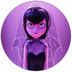 Essbares Papier Hotel Transylvania Mavis als Braut 19,5 cm