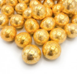 Deko-Choco-Kugel XXL, Gold 130 g