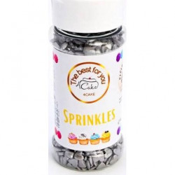 4Cake Zuckersüße Herzchen silberfarben (80 g) Besky Ausgabe