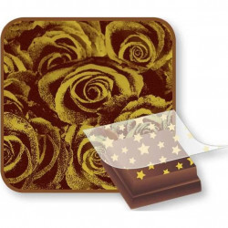 Bombasei Transferfolie Rose 36,5 x 25 cm