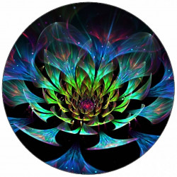 Essbares Papier Mandala Kaleidoskop 19,5 cm